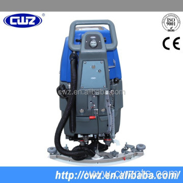 Large stock cable manual ground cleaning machine, floor scrubber